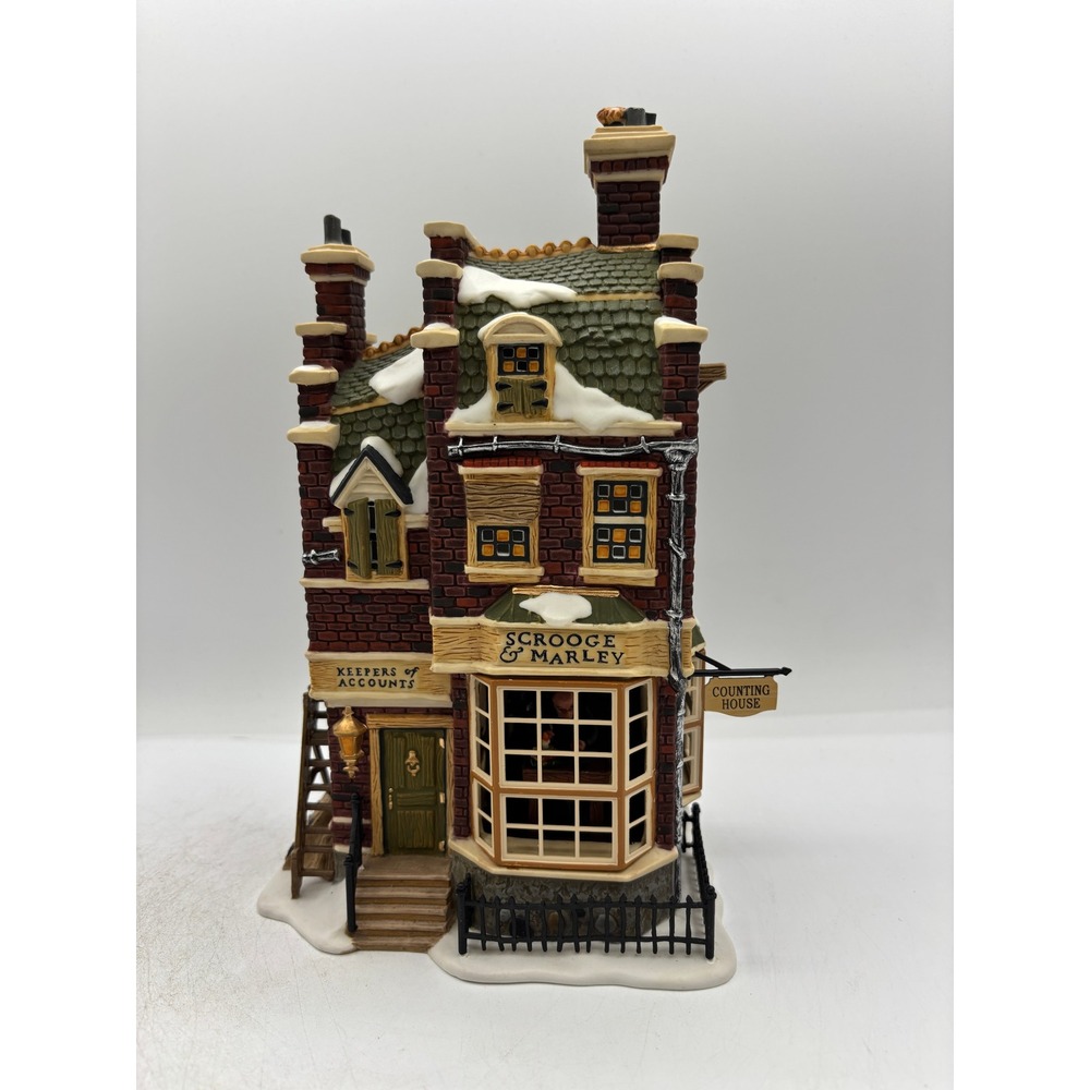Department 56 2000 HVC Dickens Village Scrooge & Marley Counting House 56.58483